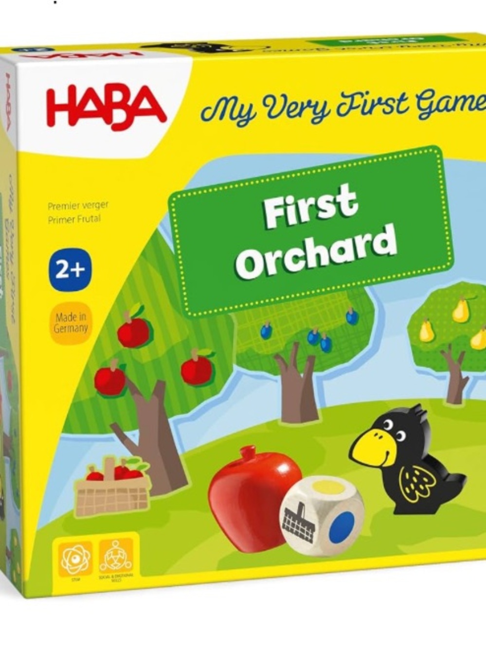 Haba Wooden Fruit First Orchard German Game